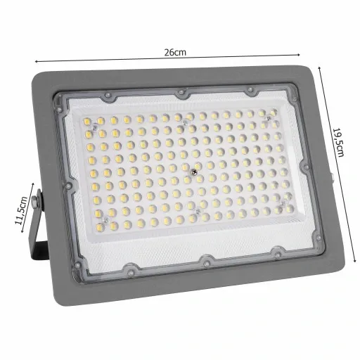 Halogen LED Statyw Budowlany Naświetlacz 2x100W / 200W 20000lm Przewód zdjęcie 8