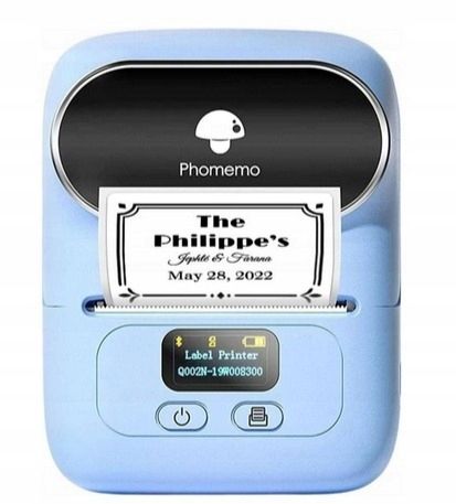 Phomemo M110 mini drukarka termiczna samoprzylepnych etykiet naklejek na Arena.pl