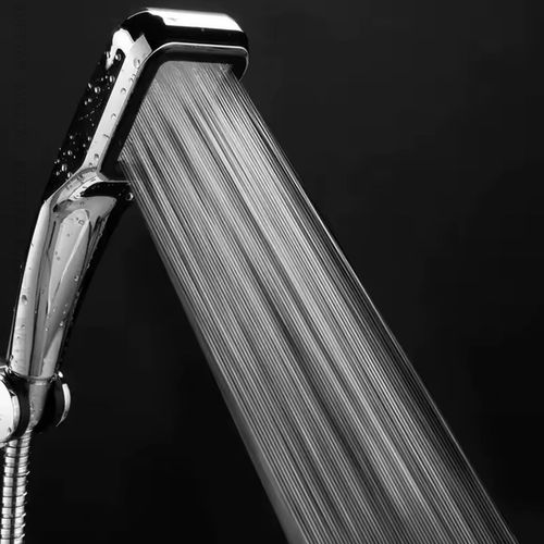 ZESTAW PRYSZNICOWY słuchawka wąż uchwyt srebrna CIŚNIENIE OSZCZĘDNA na Arena.pl