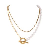 podwójny naszyjnik z kolekcji afrodyta pearls by klaudia nieścior