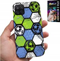 ETUI DO SAMSUNG GALAXY A22 5G - PIŁKARSKIE WZORY PLECKÓW FOOTBALL CASE