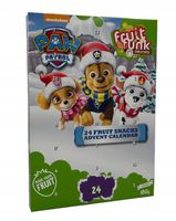KALENDARZ ADWENTOWY FRUIT FUNK PAW PATROL ZDROWE SŁODYCZE NA PREZENT 180G