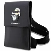 karl lagerfeld torebka klwbsakcpmkczarny/black saffiano karl & choupette