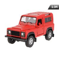Model 1:34, Land Rover Defender, czerwony