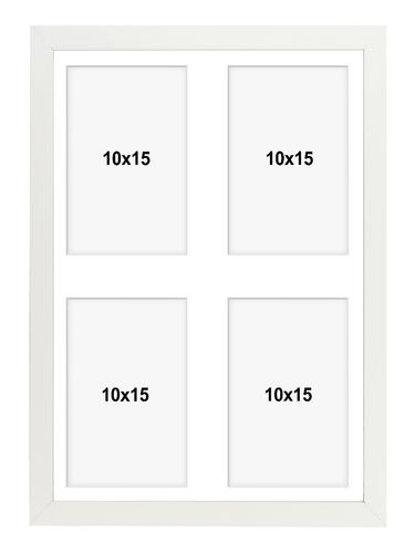 Ramka na 4 zdjęcia Hekla 30x40x4 galeria biały 1szt. na Arena.pl