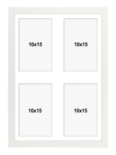 Ramka na 4 zdjęcia Hekla 30x40x4 galeria biały 1szt. zdjęcie 3