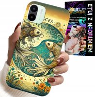 ETUI DO XIAOMI REDMI A1 - ZNAK ZODIAKU, RYBA ASTRONOMIA + FOLIA