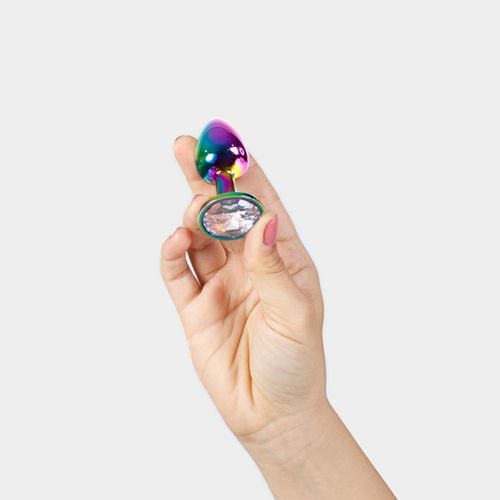 rainbow metal butt plug na Arena.pl