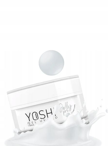 YOSHI Żel budujący Jelly PRO - Cover Ivory - 50ml zdjęcie 2