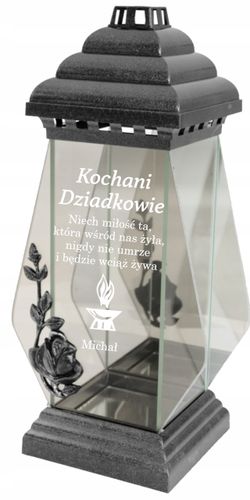 ZNICZ kapliczka z dedykacją GRAWEREM dla Babci na Arena.pl