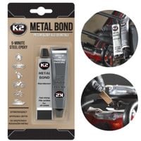 K2 Metal Bond 56g Mocny Dwuskładnikowy Klej Epoksydowy do Metalu
