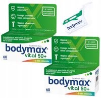 2x BODYMAX VITAL 50+ Kompleks WITAMIN odporność SENIOR Babcia Dziadek 60szt