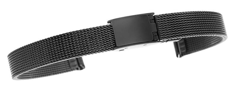 Bransoleta IPB Czarna Mesh 8 mm JK8B zdjęcie 2