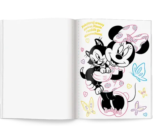 Minnie. Malowanka z diamencikami na Arena.pl