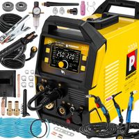 SPAWARKA INWERTOROWA MIGOMAT PÓŁAUTOMAT 5W1 220A PLAZMA MIGMAG MMA TIG LIFT