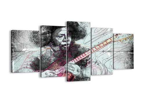 Obraz Na Płótnie - Gitara Muzyka  - 160X85 Cm - Ea160X85-2559 na Arena.pl