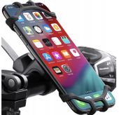 MOCNY GUMOWY UCHWYT ROWEROWY NA TELEFON SMARTFON MOTOR