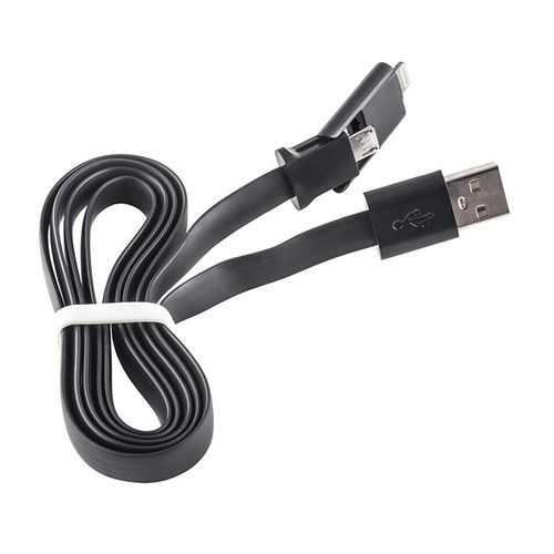Kabel USB 2 w 1: micro USB + Lightning na Arena.pl