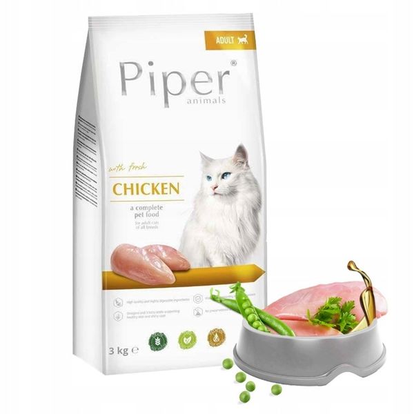Piper karma sucha kurczak 3 kg zdjęcie 5