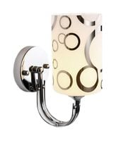 Kinkiet lampa ścienna Wobako RINGO I E27 plafon żyrandol SZKŁO