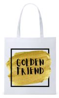 Dla Przyjaciela Na Prezent Torba Eco Biała Shopper Z Nadrukiem Ze Zdjęciem