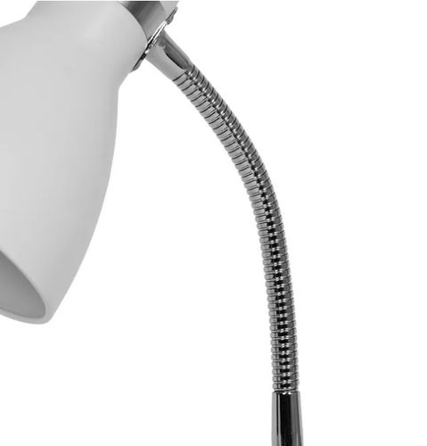 LED LAMPA BIURKOWA SIMON E27 31CM BIAŁA REGULOWANA na Arena.pl