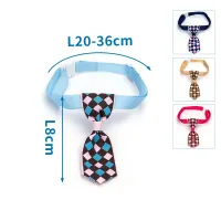 Krawat Nobleza model 273229666 w kształcie rombu dla eleganckiego stylu