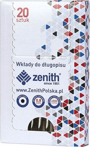 wkład zenith 4 czarny 0,8mm  (20) 3231 na Arena.pl