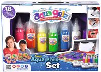 AQUA GELZ DUŻY ZESTAW KREATYWNY AQUA PARK FIGURKI 3D 6 ŻELI + AKCESORIA