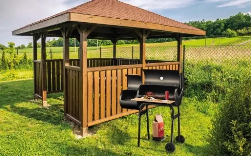 Grill Ogrodowy Węglowy DUŻY z WĘDZARNIĄ Mark Adler Roast 7.0 na Arena.pl