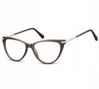 Okulary Kocie Oczy Zerówki Korekcyjne Damskie