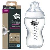 TOMMEE TIPPEE Butelka antykolkowa 340ml ze smoczkiem 3m+