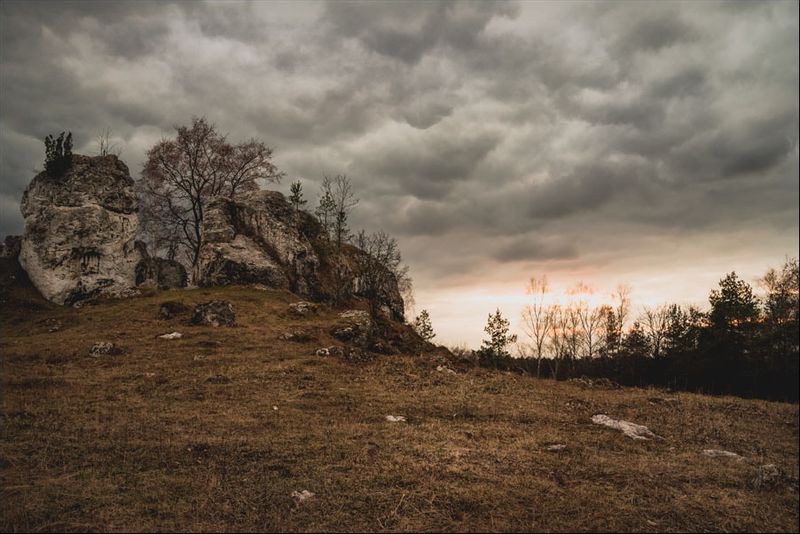 Skały i krajobraz 2 - plakat premium 60x40 cm zdjęcie 1