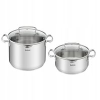 Zestaw garnków z pokrywą TEFAL Duetto+ 20/22cm indukcja 2.9l 6,1l 4el