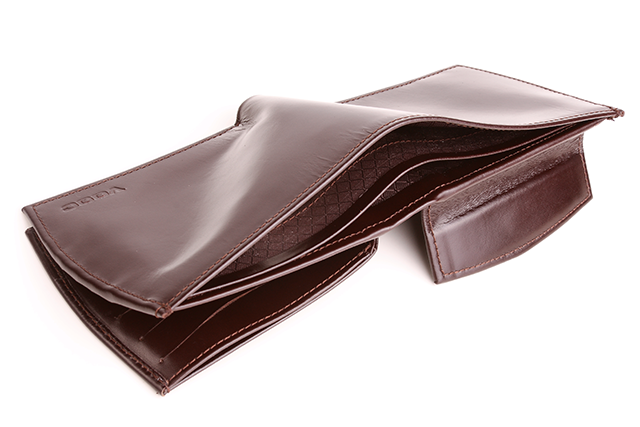 Portfel skórzany męski KEMER VOOC PPM1 Czarny zdjęcie 3