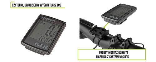 Licznik KELLYS SCREENSHOT przewodowy na Arena.pl