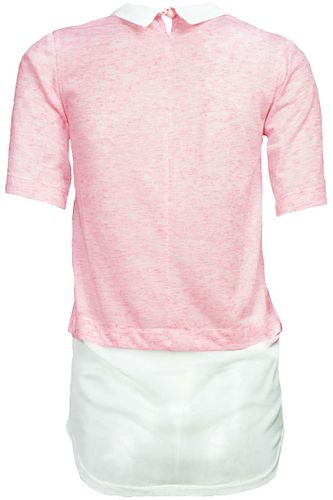 Różowa Bluzka, Kołnierzyk - 36 / S na Arena.pl