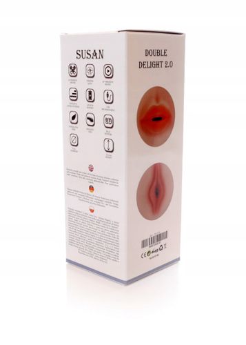 Masturbator- SUSAN Double Delight 2.0 - 36 functio na Arena.pl
