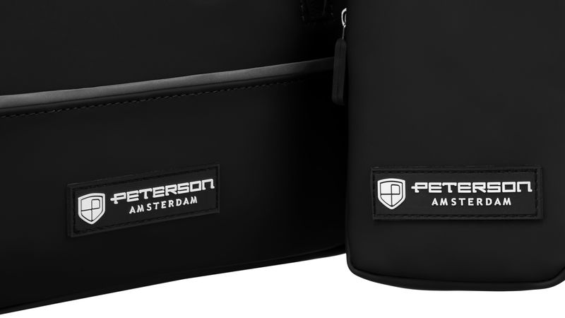 plecak peterson pu ptn eb97-6519 black zdjęcie 6