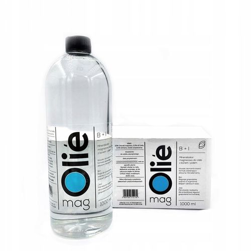 Olejek magnezowy 32% MgCl2.Z borem i jodem 1000 ml na Arena.pl