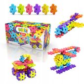 KLOCKI KONSTRUKCYJNE WAFLE MELI MAXI 100 EL CLASSIC PUZZLE GOFRY NA PREZENT