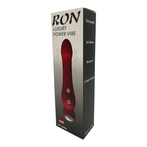 Power Escorts - Ron - Luxury Silicone Vibrator - Rechargeable na Arena.pl