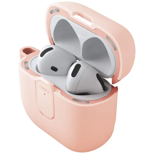 etui uniq clyde lock case do airpods 4 - różowe na Arena.pl