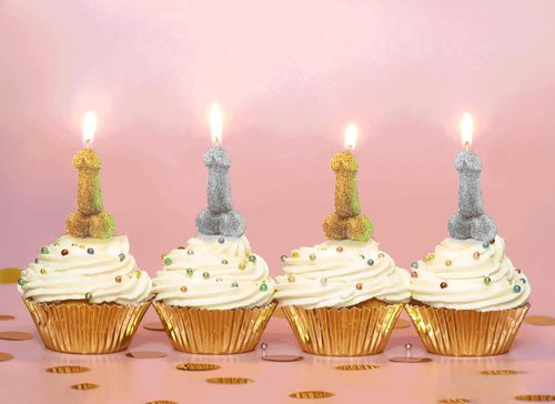 glitterati, penis candles na Arena.pl