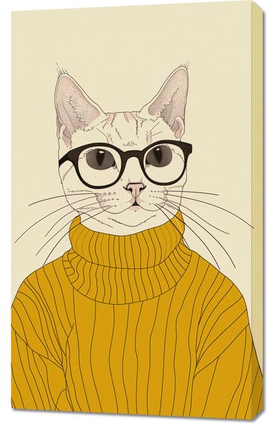 Obraz 60x100cm Intelektualista zdjęcie 1