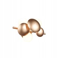 KINKIET LAMPA ŚCIENNA TRIO BUBBLE 217400379 BIAŁY / ZŁOTY