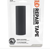 Taśma naprawcza Gear Aid Tenacious Tape Repair Nylon - Black do namiotów, k