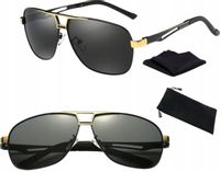 Okulary Polaryzacyjne Pilotki Uv Przeciwsłoneczne