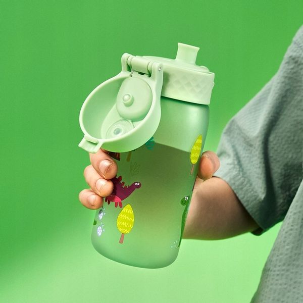 BIDON NA WODĘ DO SZKOŁY PRZEDSZKOLA DLA CHŁOPCA DINOZAURY DINO ION8 0,35 l zdjęcie 13
