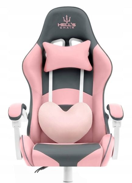 FOTEL GAMINGOWY DLA GRACZA BIUROWY HELL'S zdjęcie 1